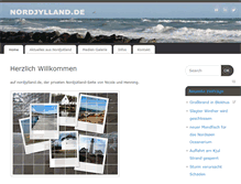 Tablet Screenshot of nordjylland.de